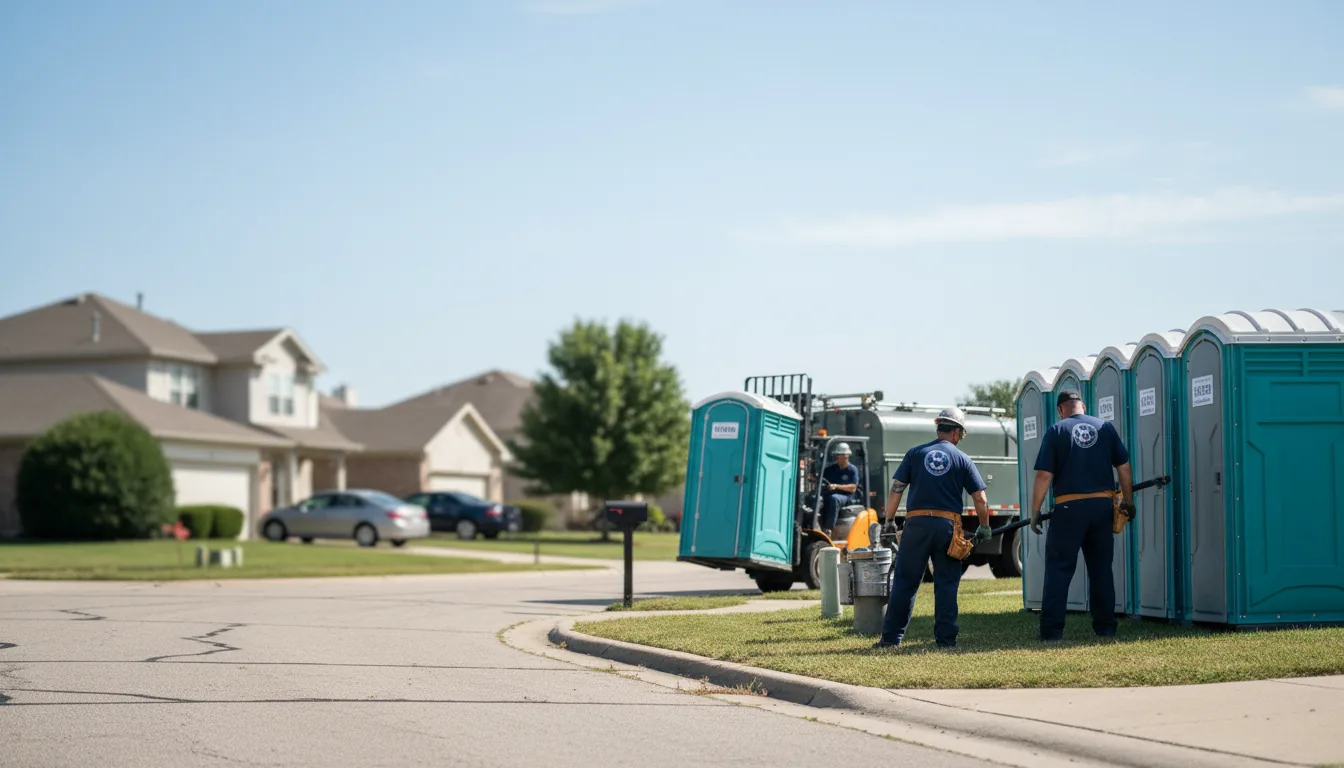 Porta Potty Rental in Dupo, IL near me